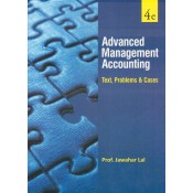 S. Chand's Advanced Management Accounting Text, Problems & Cases (AMA) by Prof. Jawahar Lal